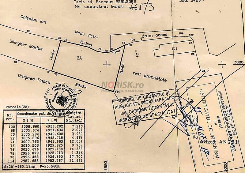 Teren intravilan construibil 460 mp | Branesti (zona Lac Branesti II)